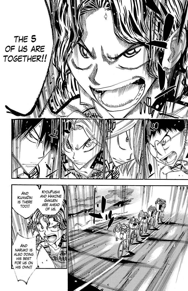 Yowamushi Pedal Chapter 388 page 17