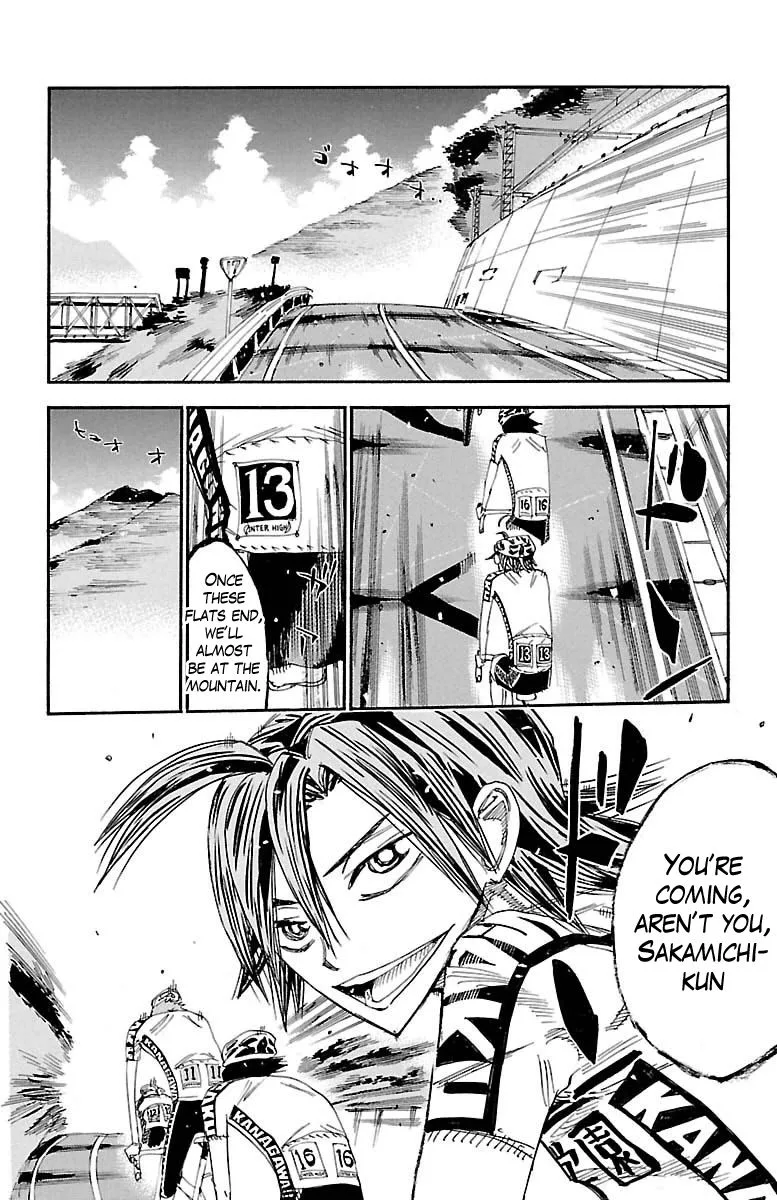 Yowamushi Pedal Chapter 388 page 19