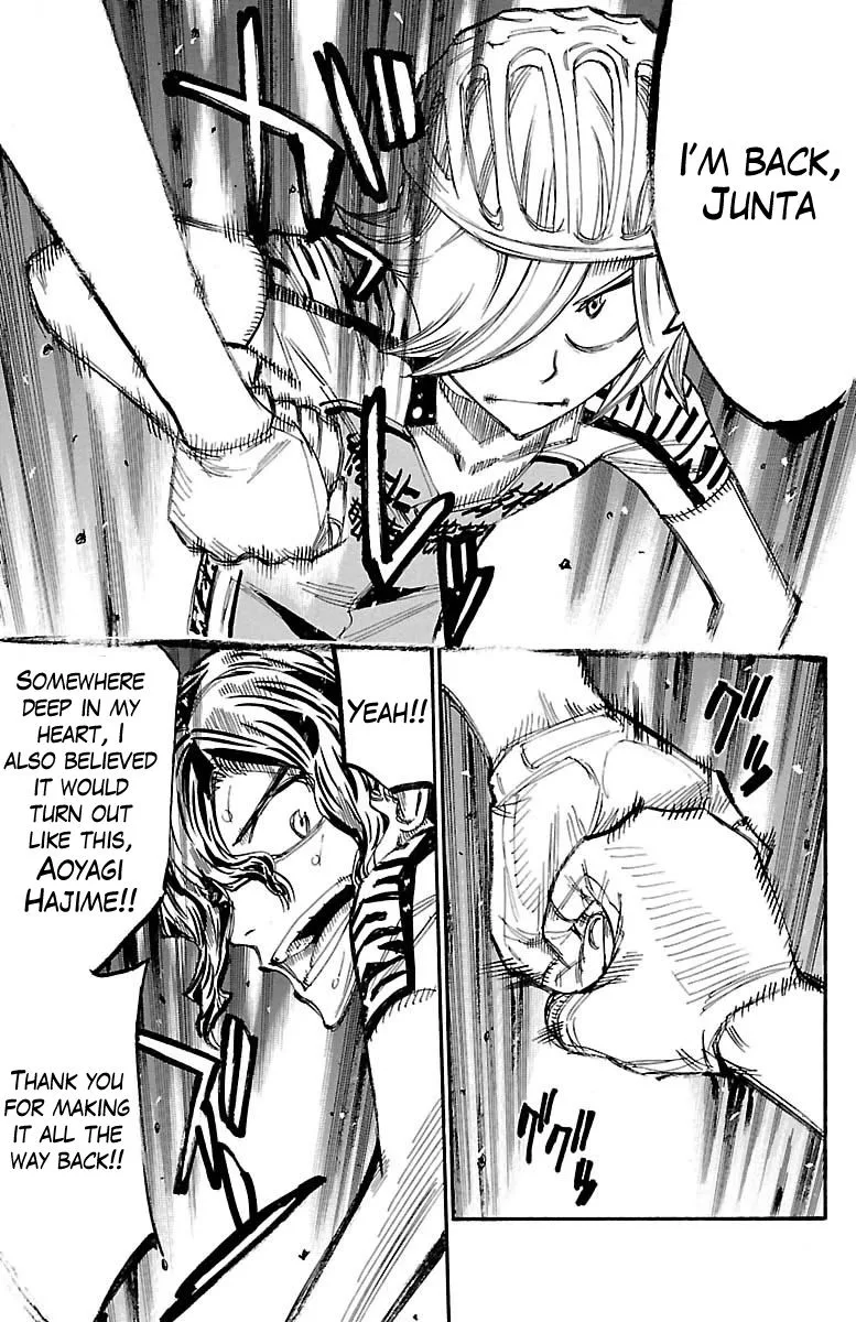Yowamushi Pedal Chapter 388 page 16