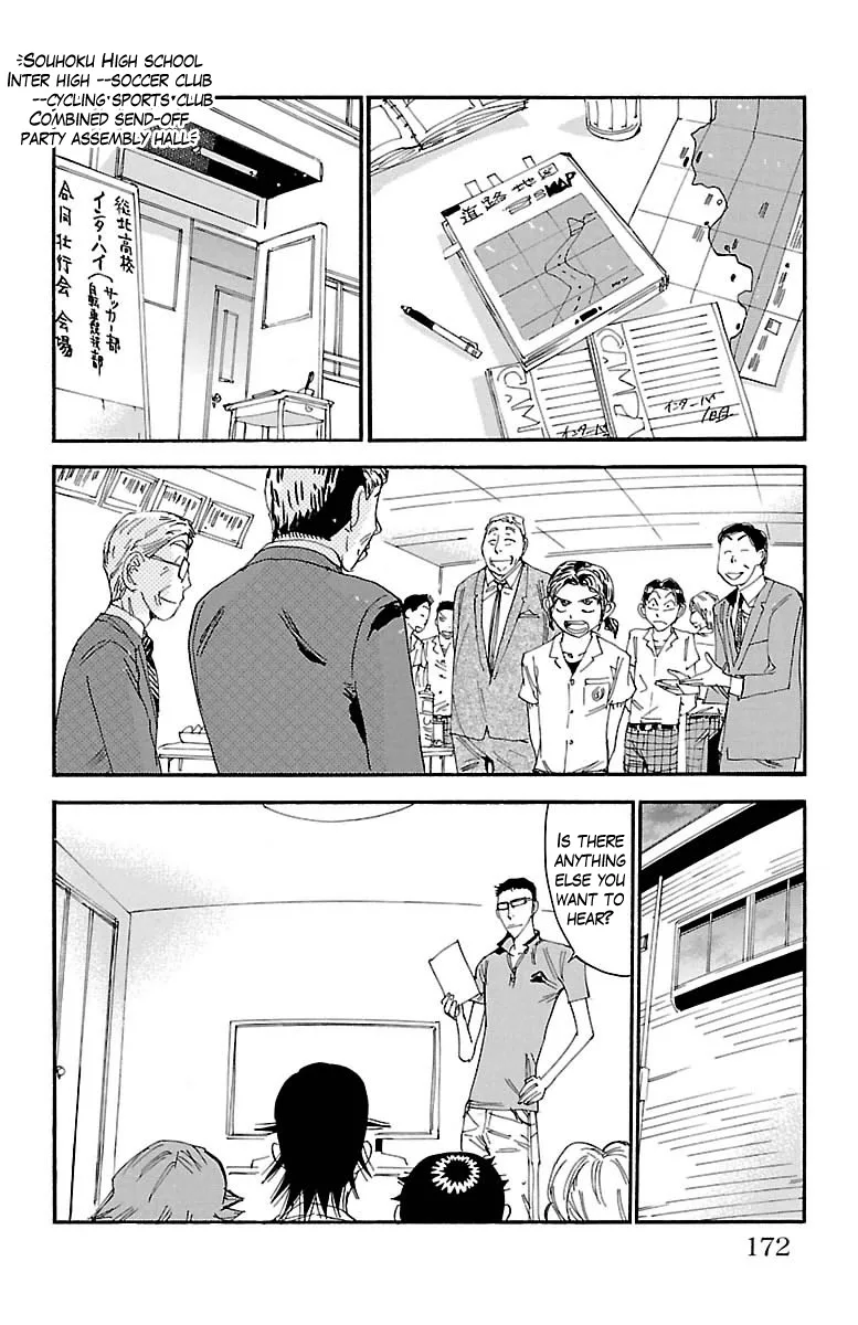 Yowamushi Pedal Chapter 389 page 9
