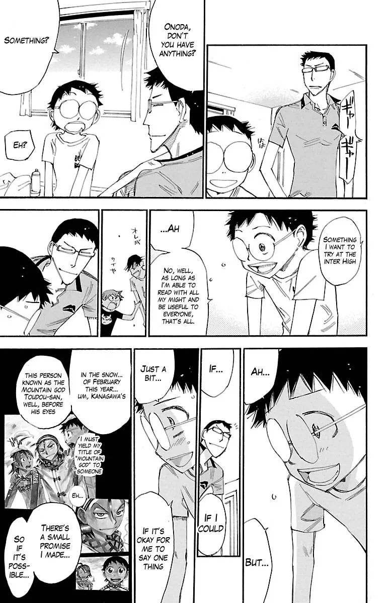Yowamushi Pedal Chapter 389 page 12