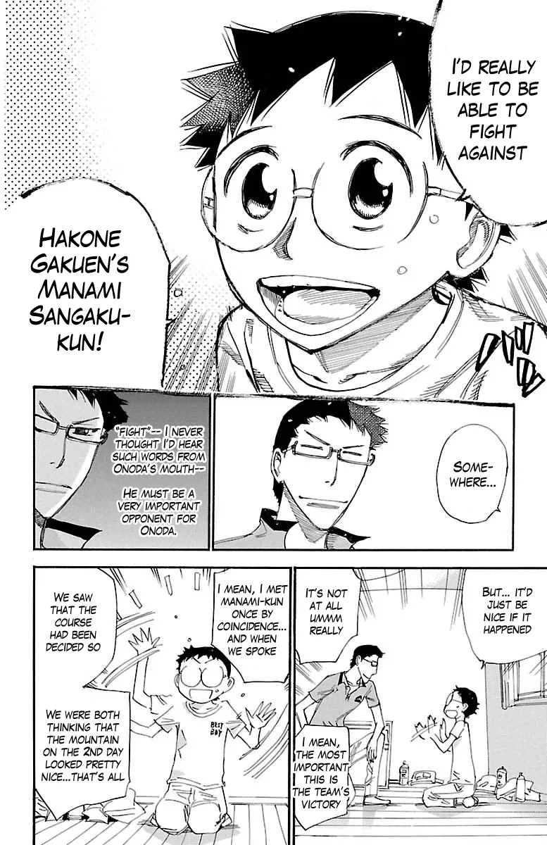 Yowamushi Pedal Chapter 389 page 13