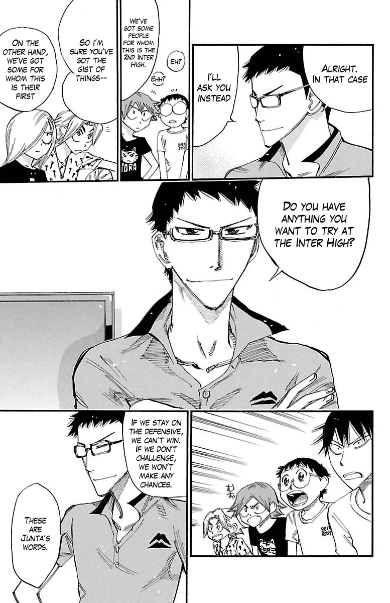 Yowamushi Pedal Chapter 389 page 10