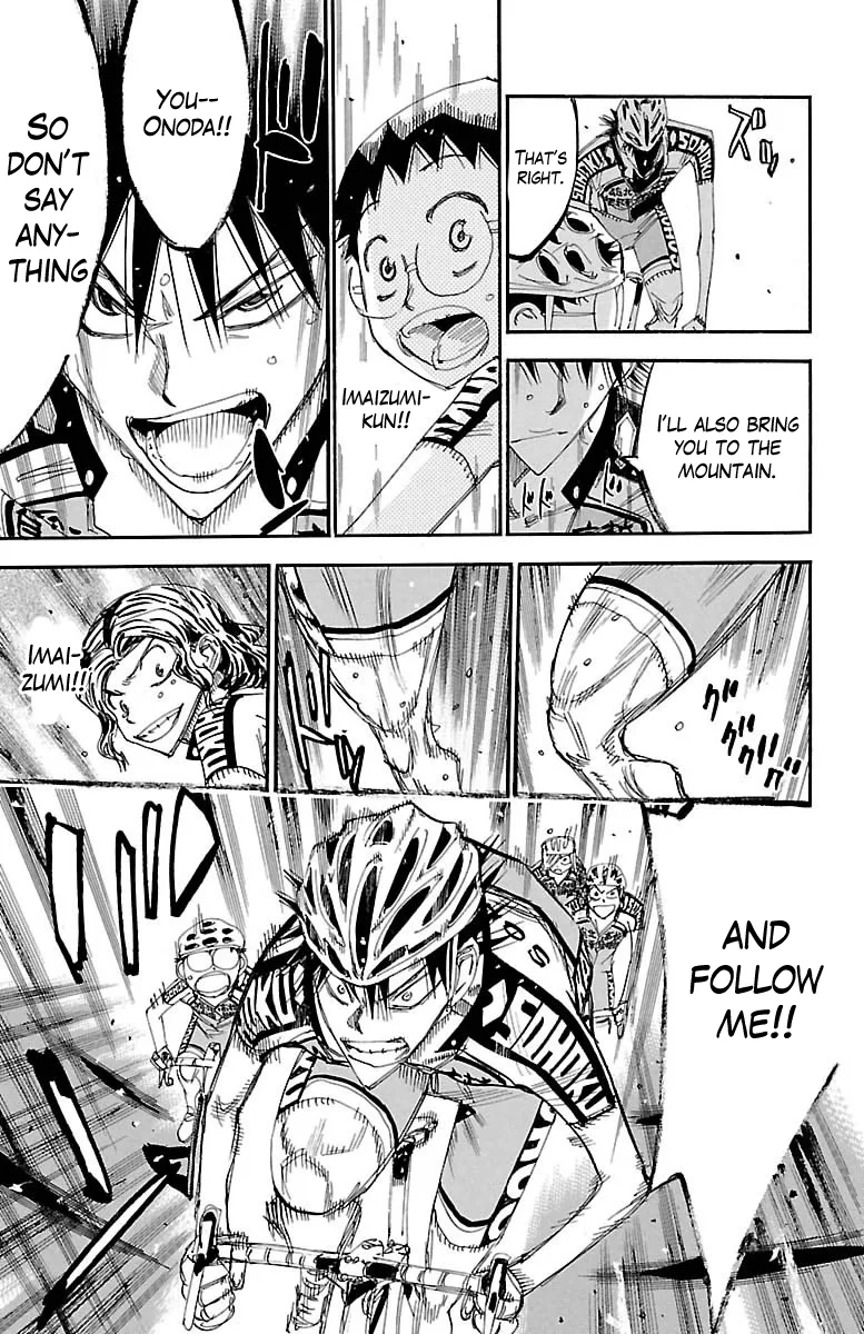 Yowamushi Pedal Chapter 389 page 18