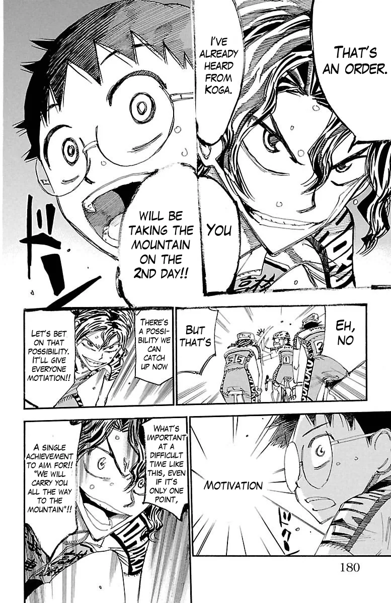 Yowamushi Pedal Chapter 389 page 17