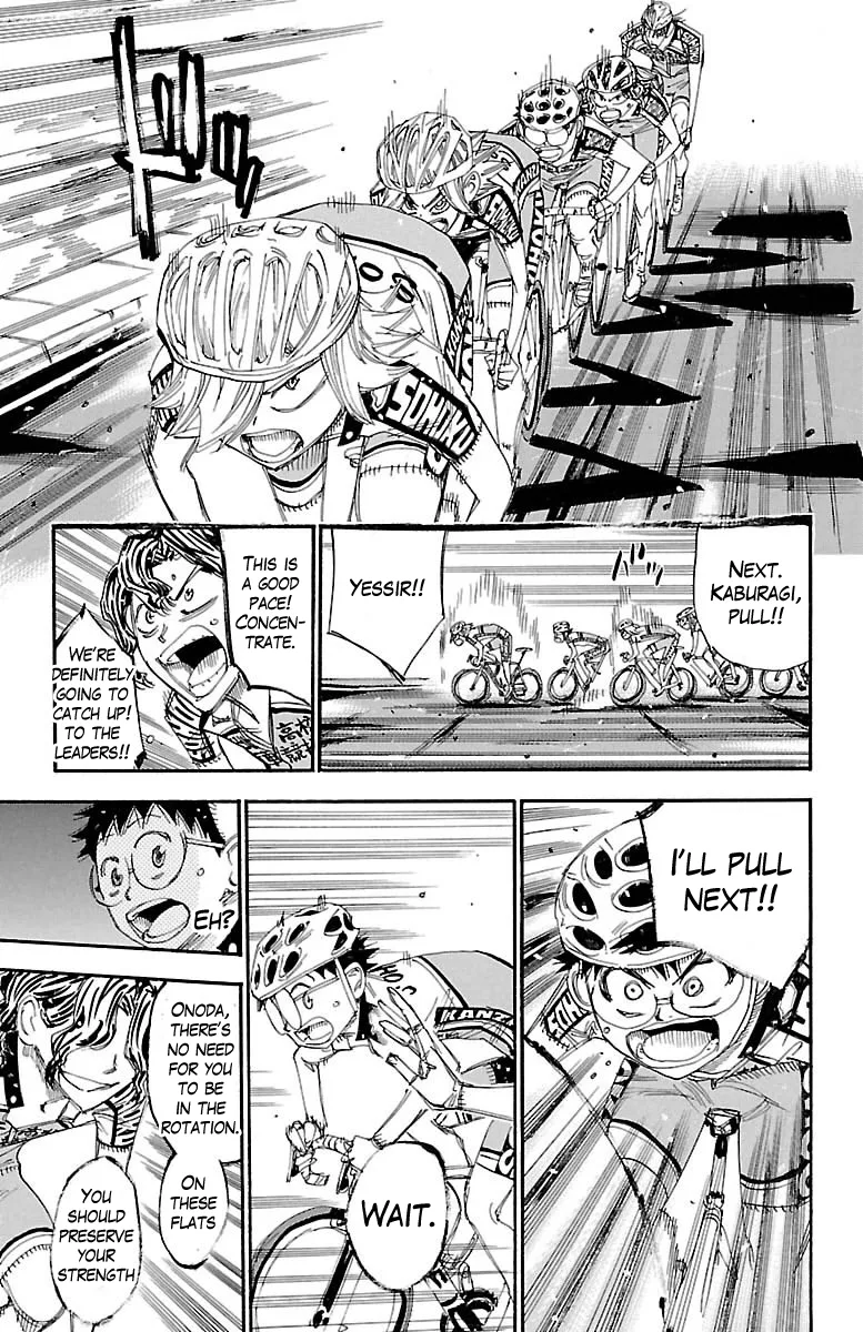 Yowamushi Pedal Chapter 389 page 16