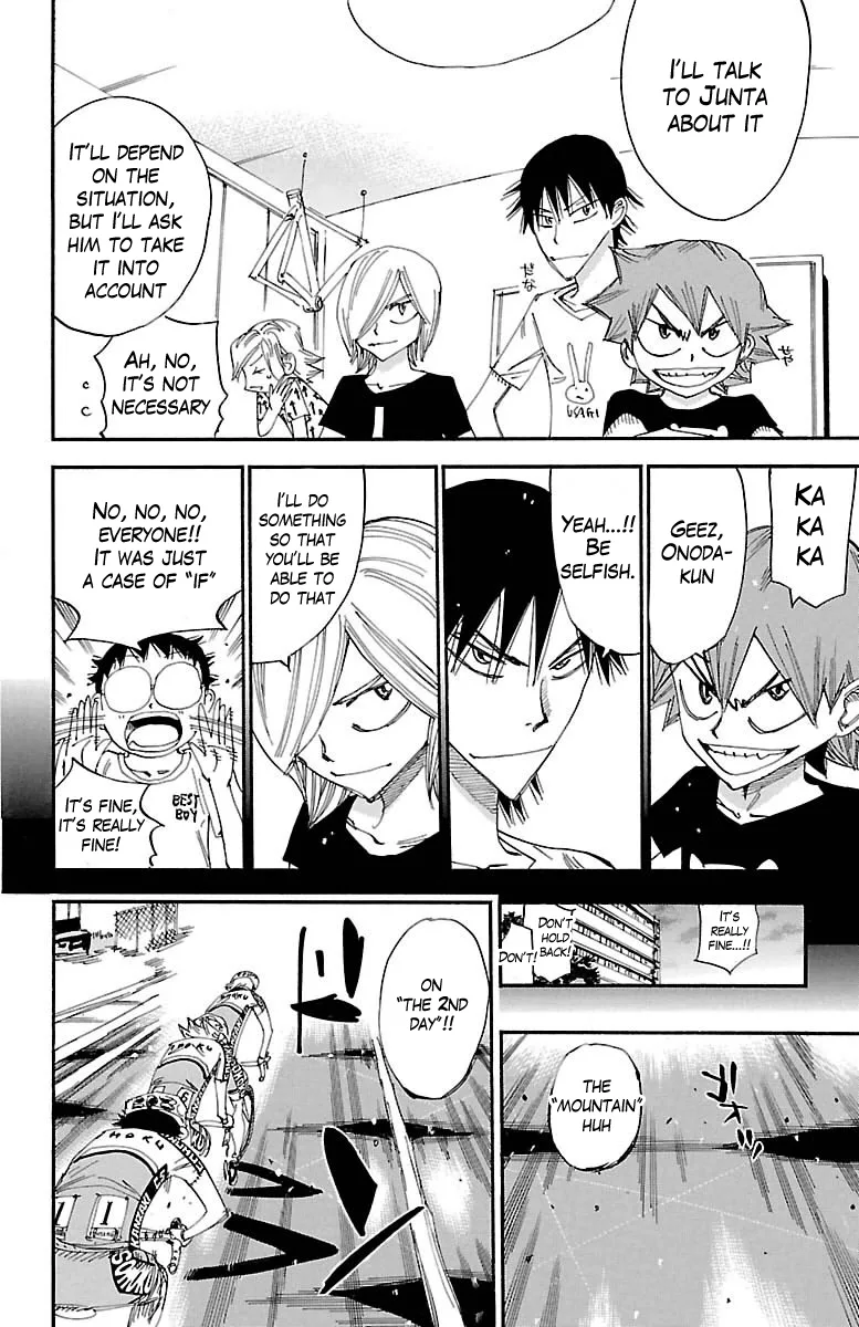 Yowamushi Pedal Chapter 389 page 15