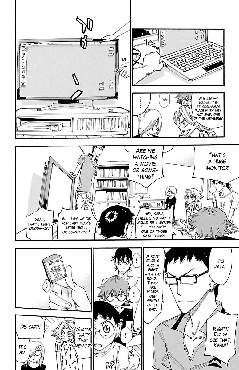 Yowamushi Pedal Chapter 389 page 5