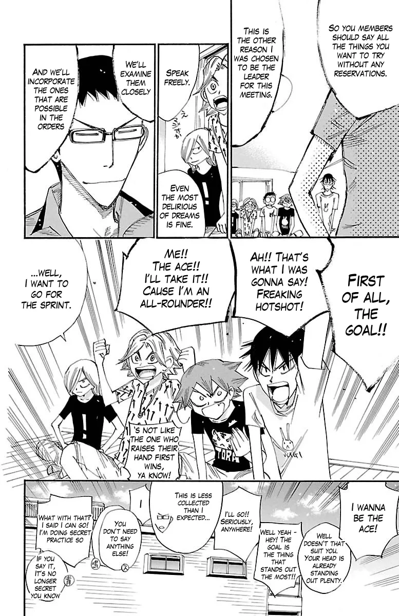 Yowamushi Pedal Chapter 389 page 11