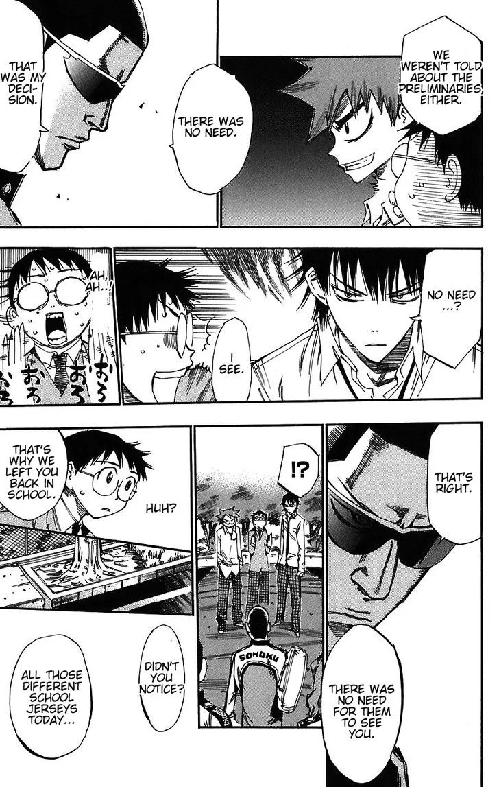 Yowamushi Pedal Chapter 39 page 14