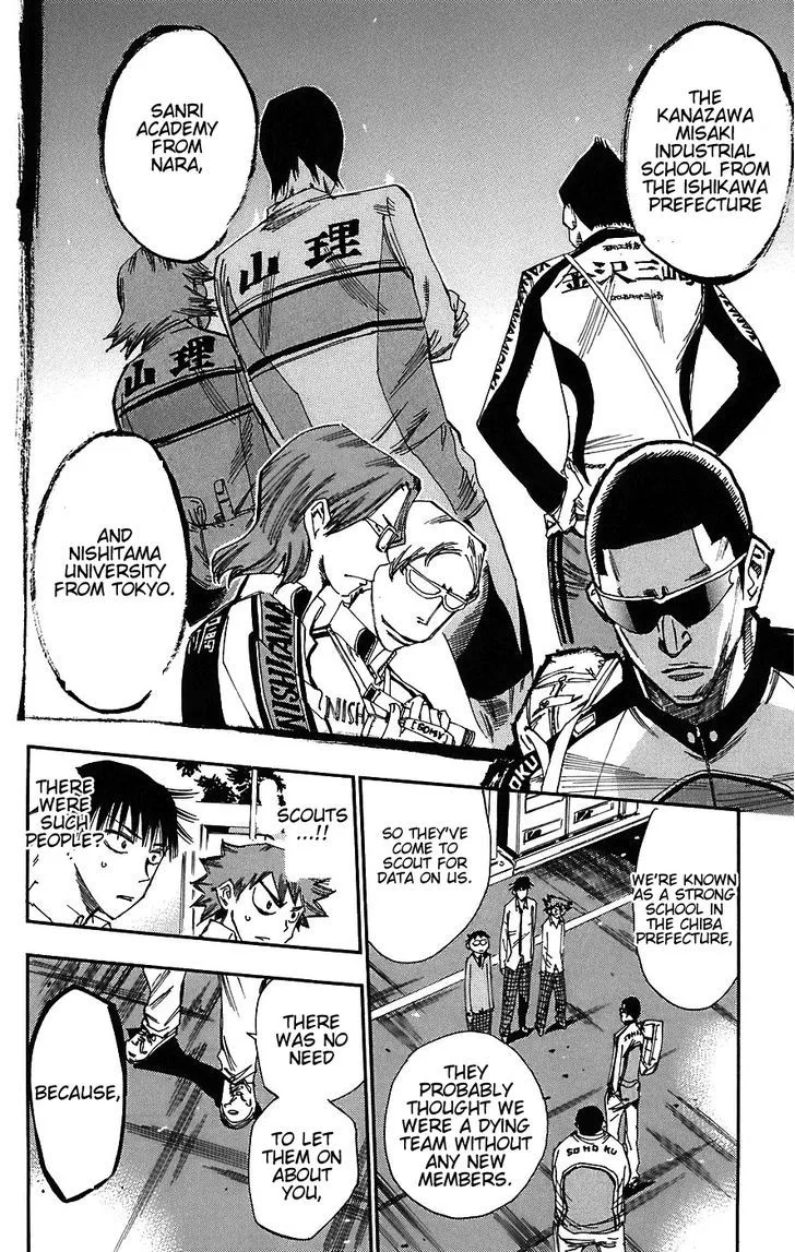 Yowamushi Pedal Chapter 39 page 15