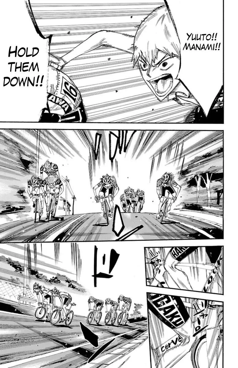 Yowamushi Pedal Chapter 390 page 17