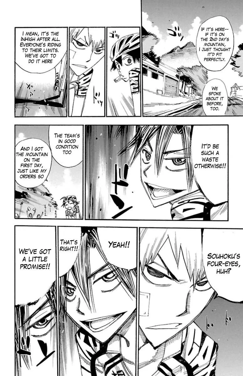 Yowamushi Pedal Chapter 390 page 9