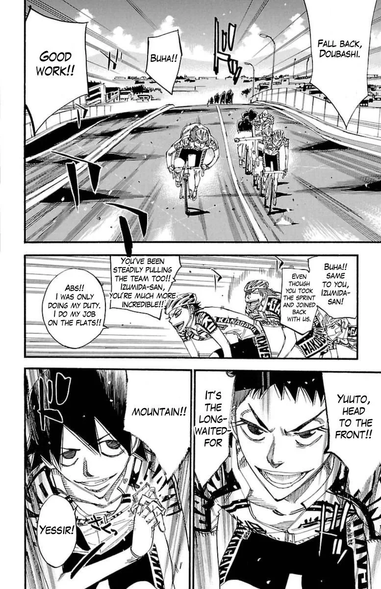 Yowamushi Pedal Chapter 390 page 5