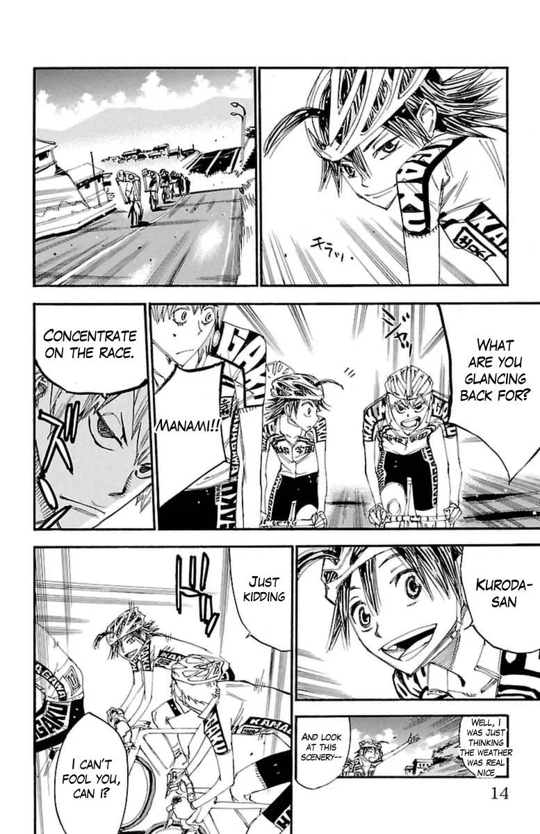 Yowamushi Pedal Chapter 390 page 7