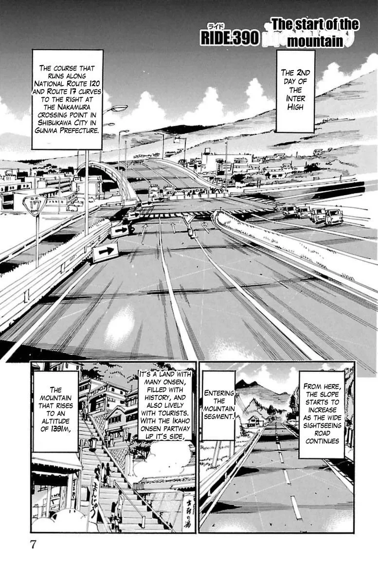 Yowamushi Pedal Chapter 390 page 1