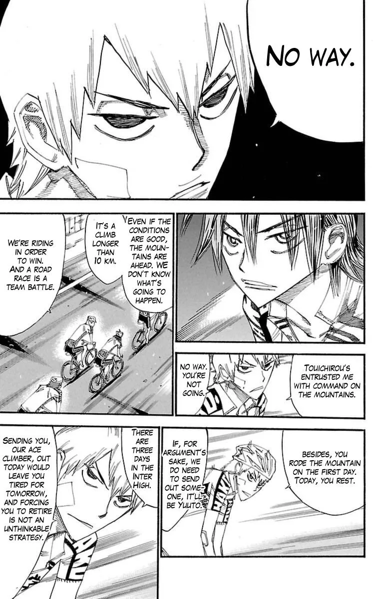 Yowamushi Pedal Chapter 390 page 10
