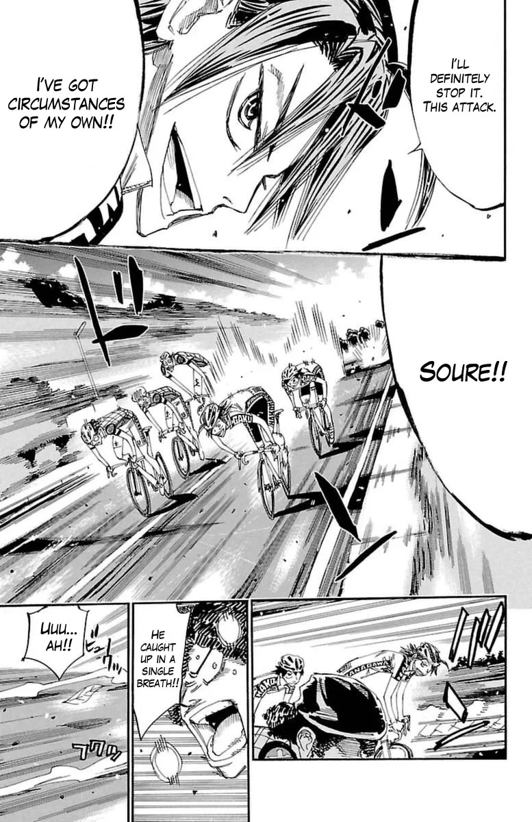 Yowamushi Pedal Chapter 391 page 8