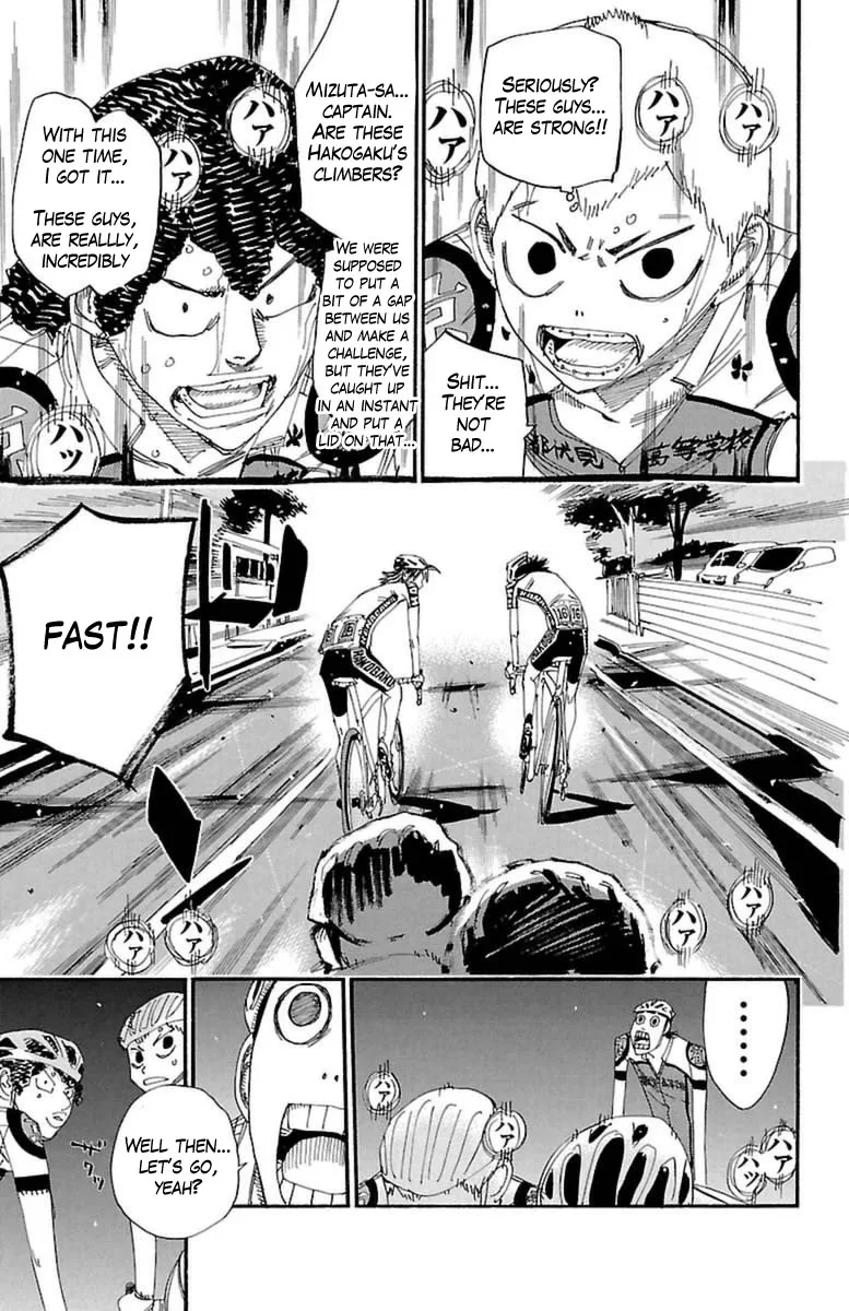 Yowamushi Pedal Chapter 391 page 3