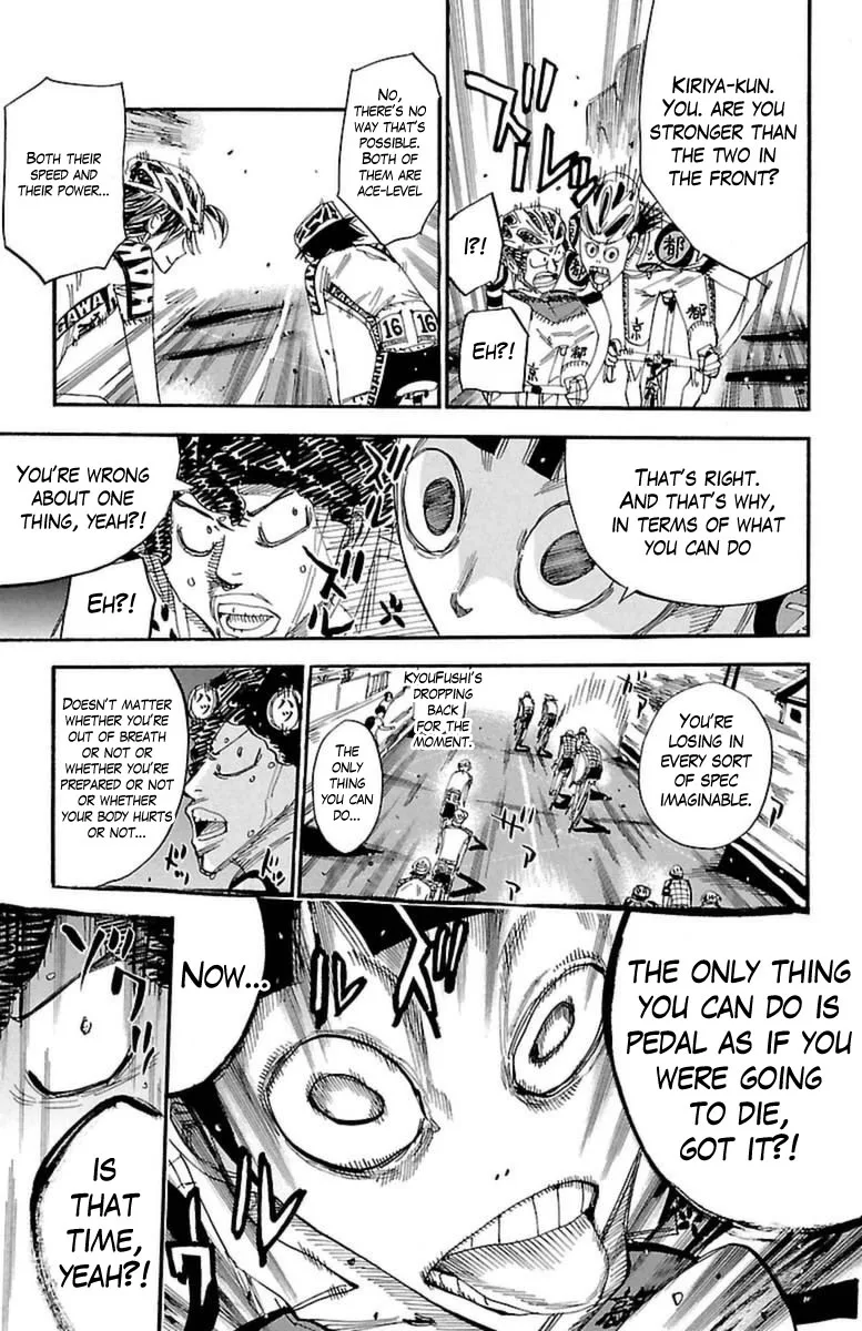 Yowamushi Pedal Chapter 391 page 5