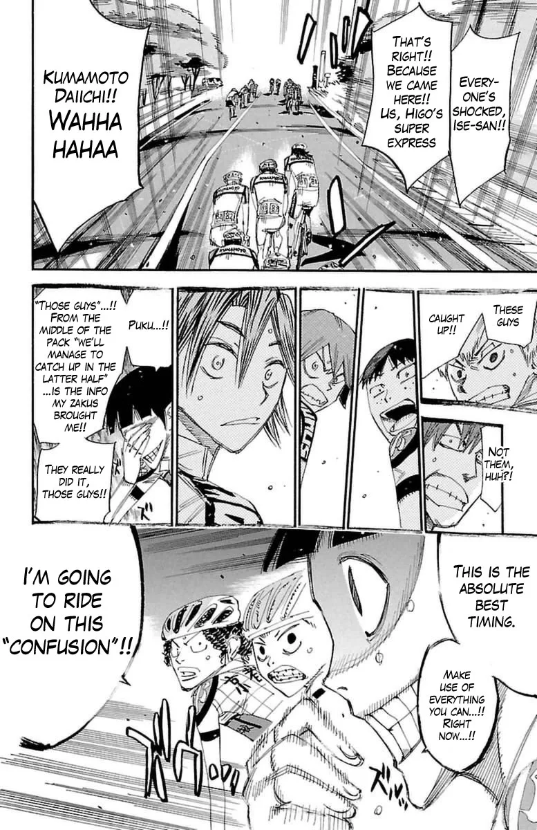 Yowamushi Pedal Chapter 391 page 19