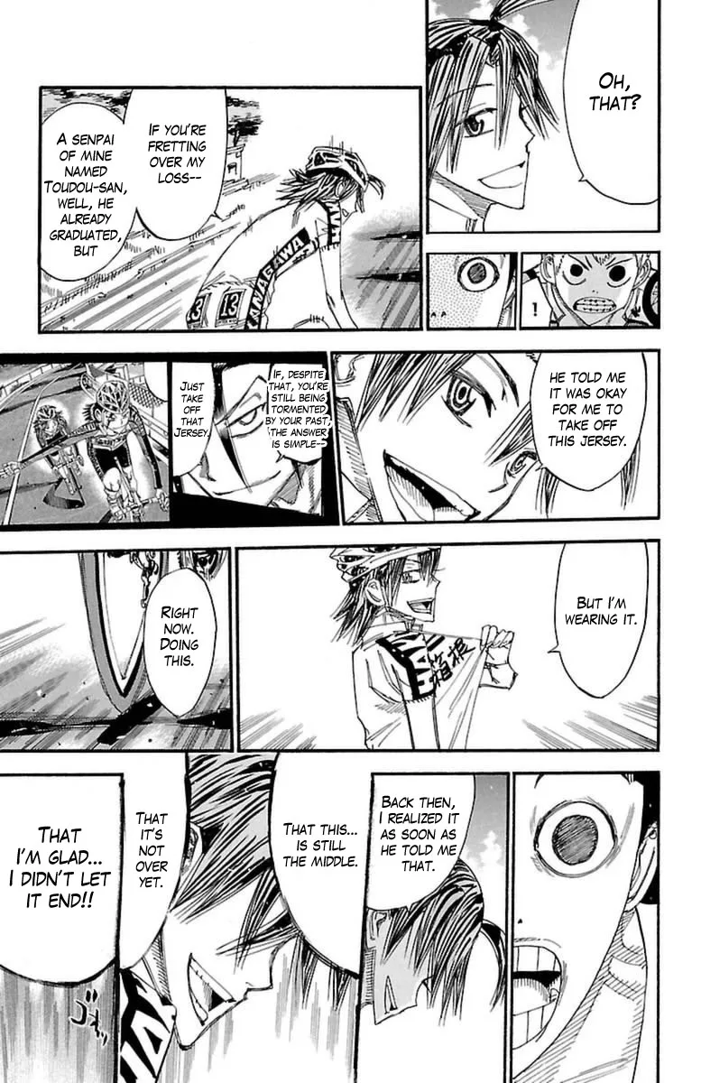 Yowamushi Pedal Chapter 391 page 13