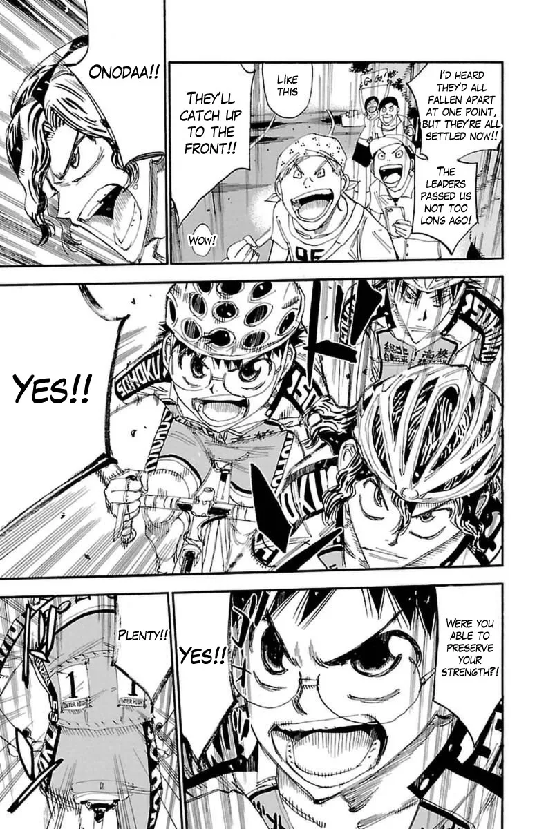 Yowamushi Pedal Chapter 392 page 13