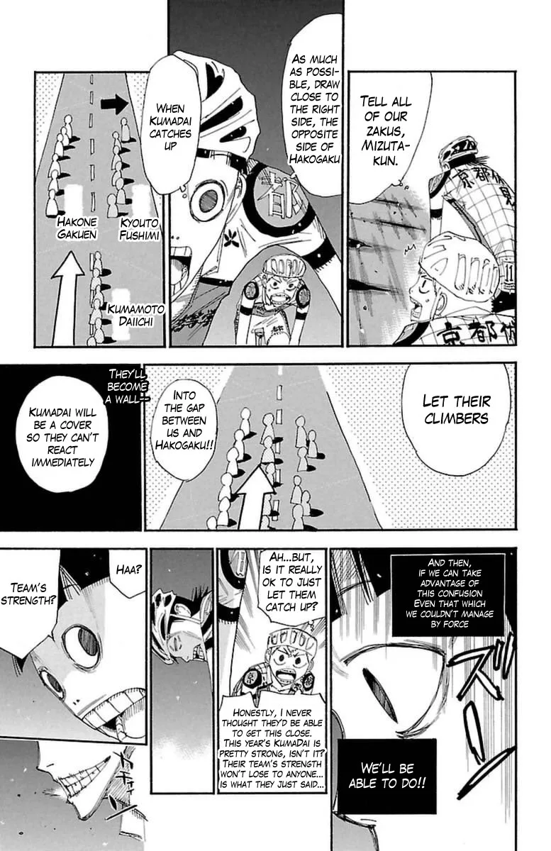 Yowamushi Pedal Chapter 392 page 5