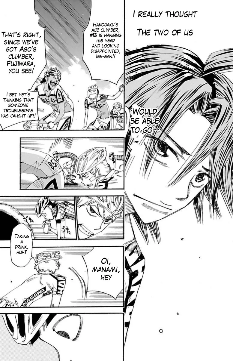 Yowamushi Pedal Chapter 392 page 8