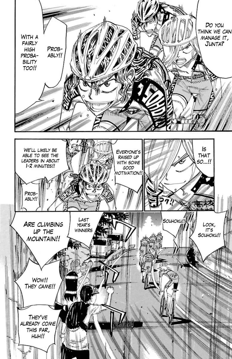 Yowamushi Pedal Chapter 392 page 12