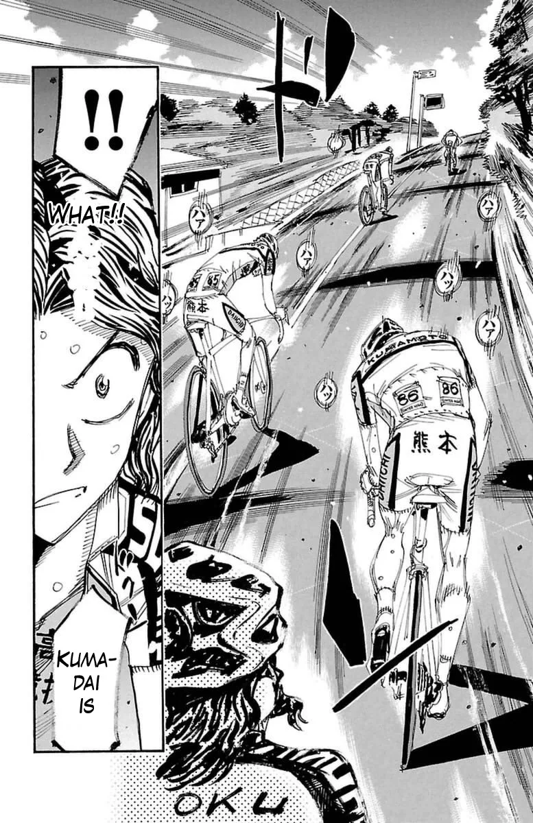Yowamushi Pedal Chapter 392 page 16