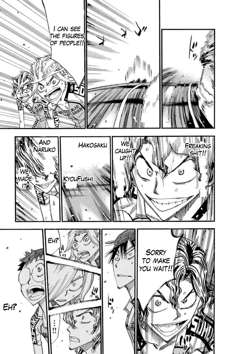 Yowamushi Pedal Chapter 392 page 15