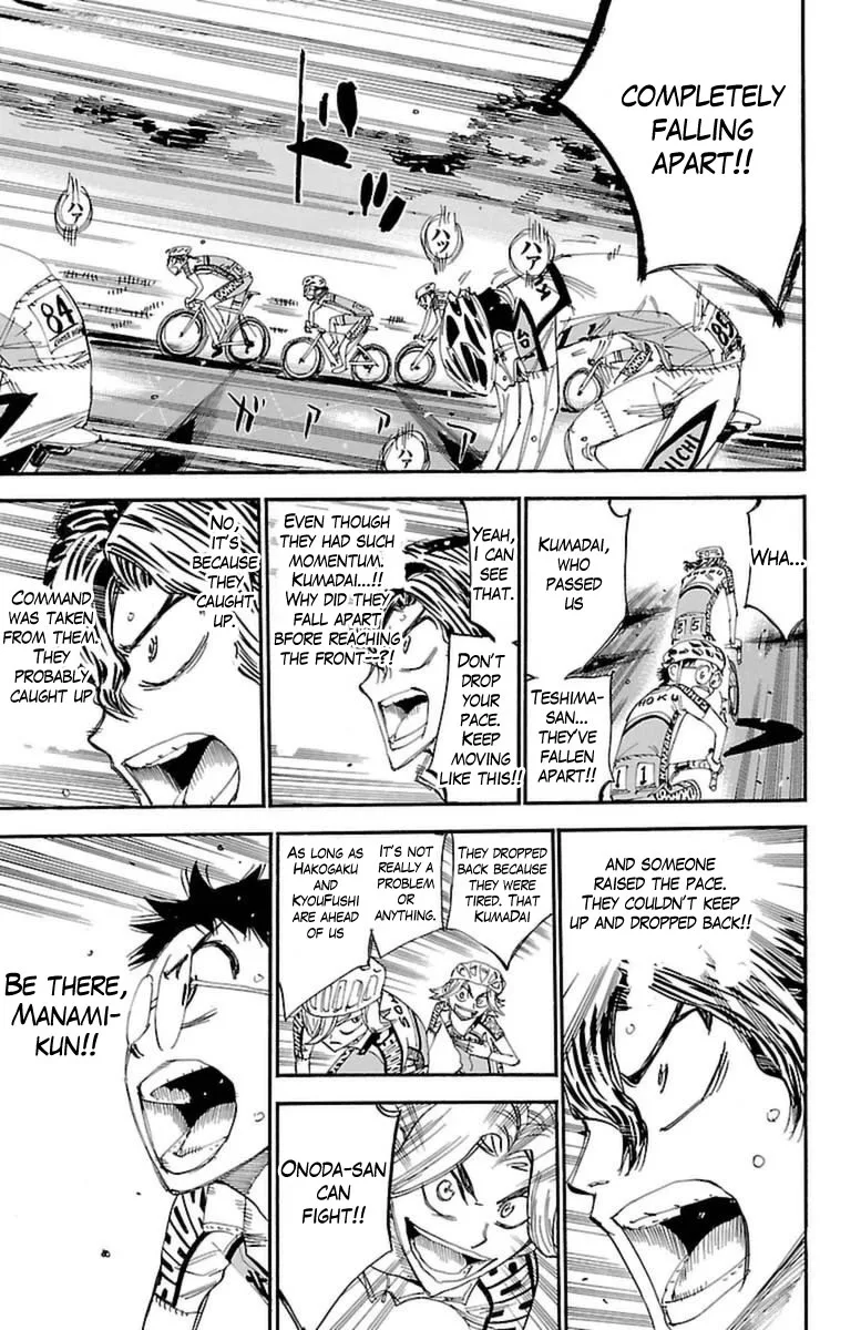 Yowamushi Pedal Chapter 392 page 17