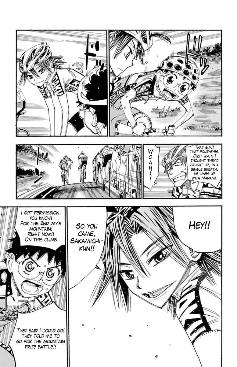 Yowamushi Pedal Chapter 393 page 1