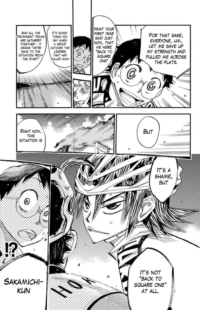 Yowamushi Pedal Chapter 393 page 4