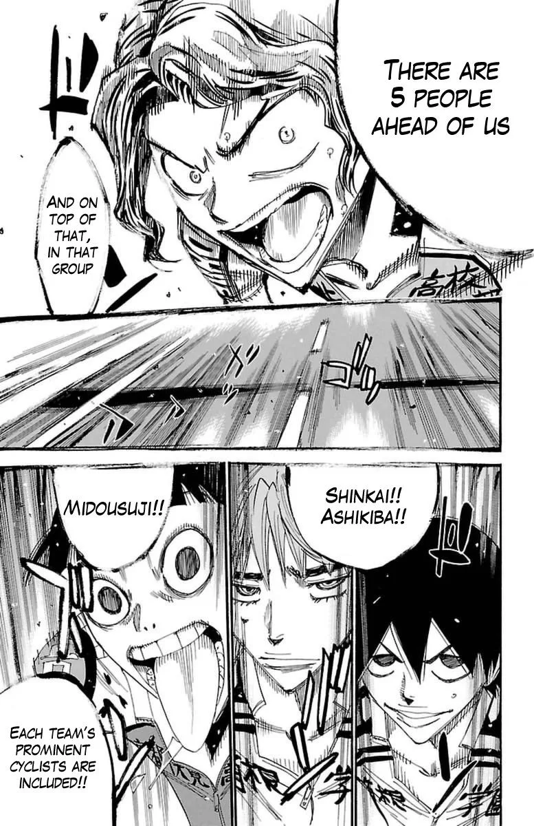 Yowamushi Pedal Chapter 393 page 8