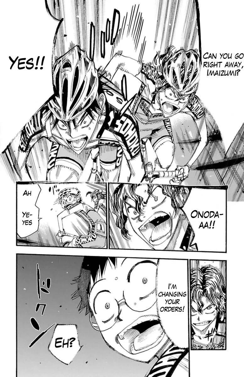 Yowamushi Pedal Chapter 393 page 11