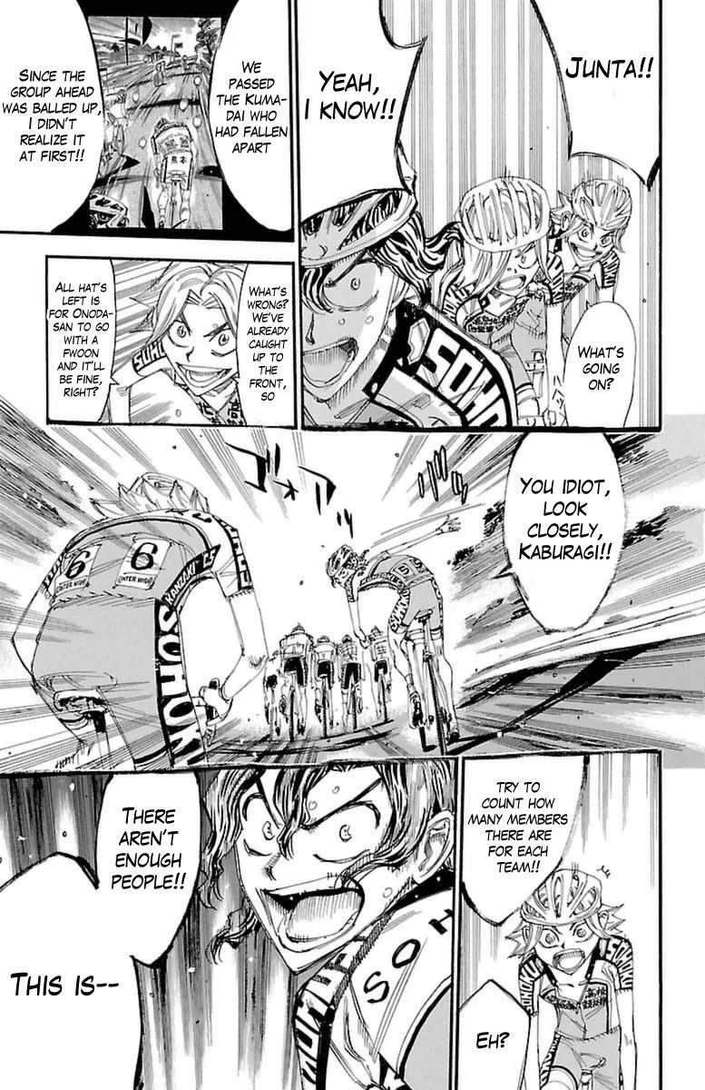 Yowamushi Pedal Chapter 393 page 6