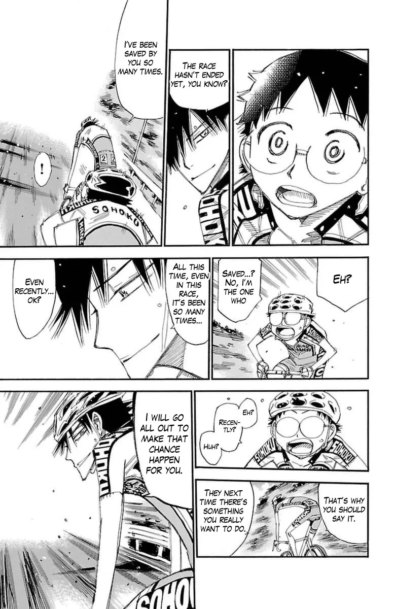 Yowamushi Pedal Chapter 394 page 14