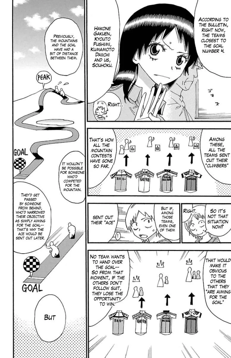 Yowamushi Pedal Chapter 395 page 4