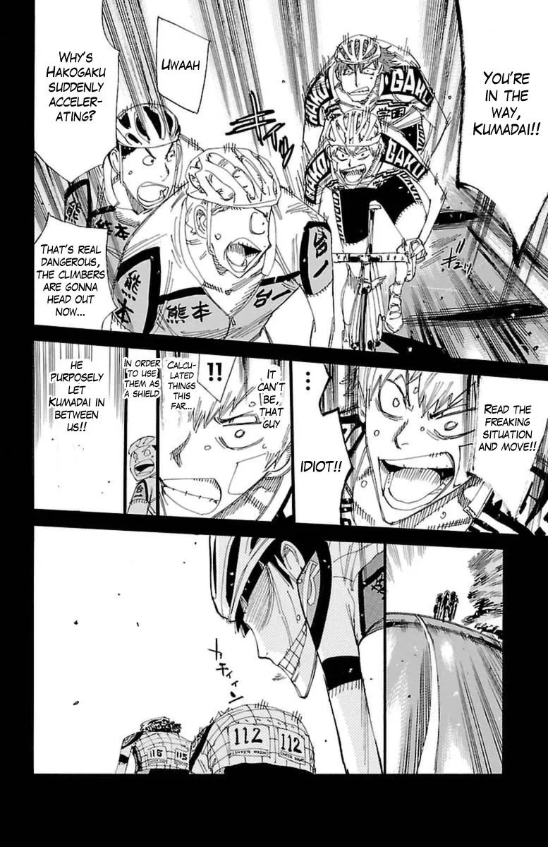 Yowamushi Pedal Chapter 395 page 17