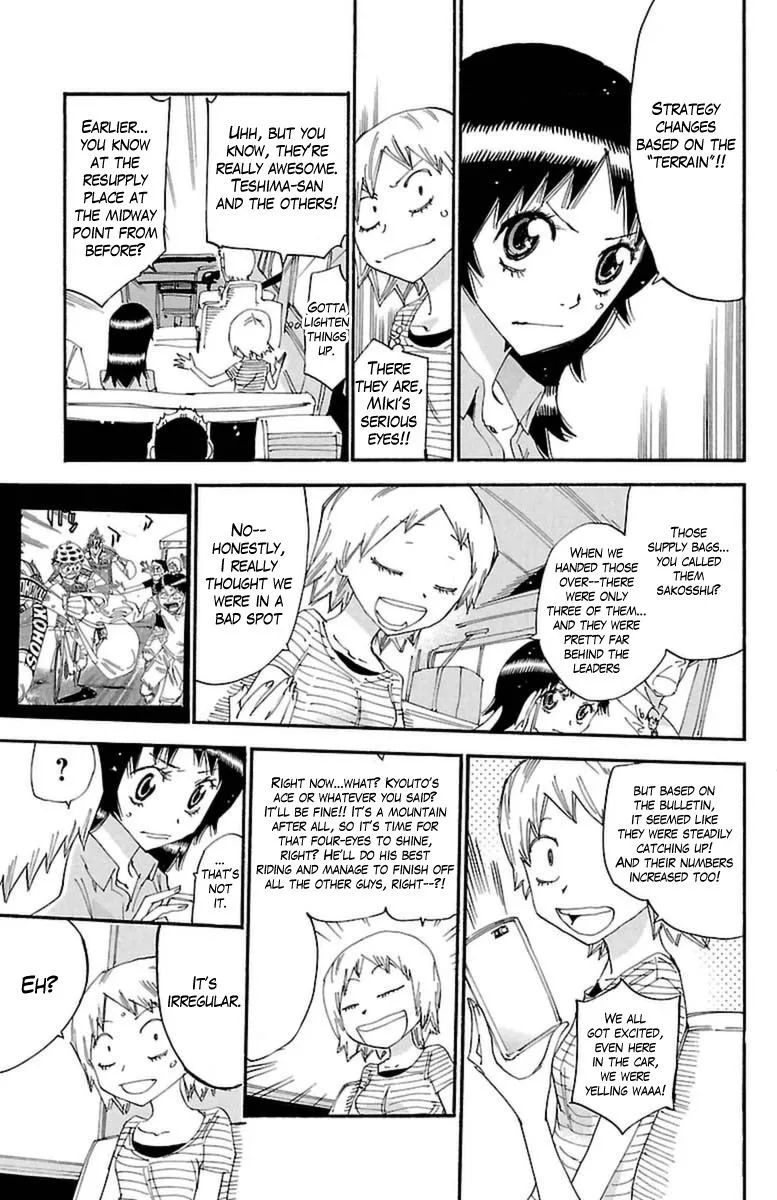 Yowamushi Pedal Chapter 395 page 3