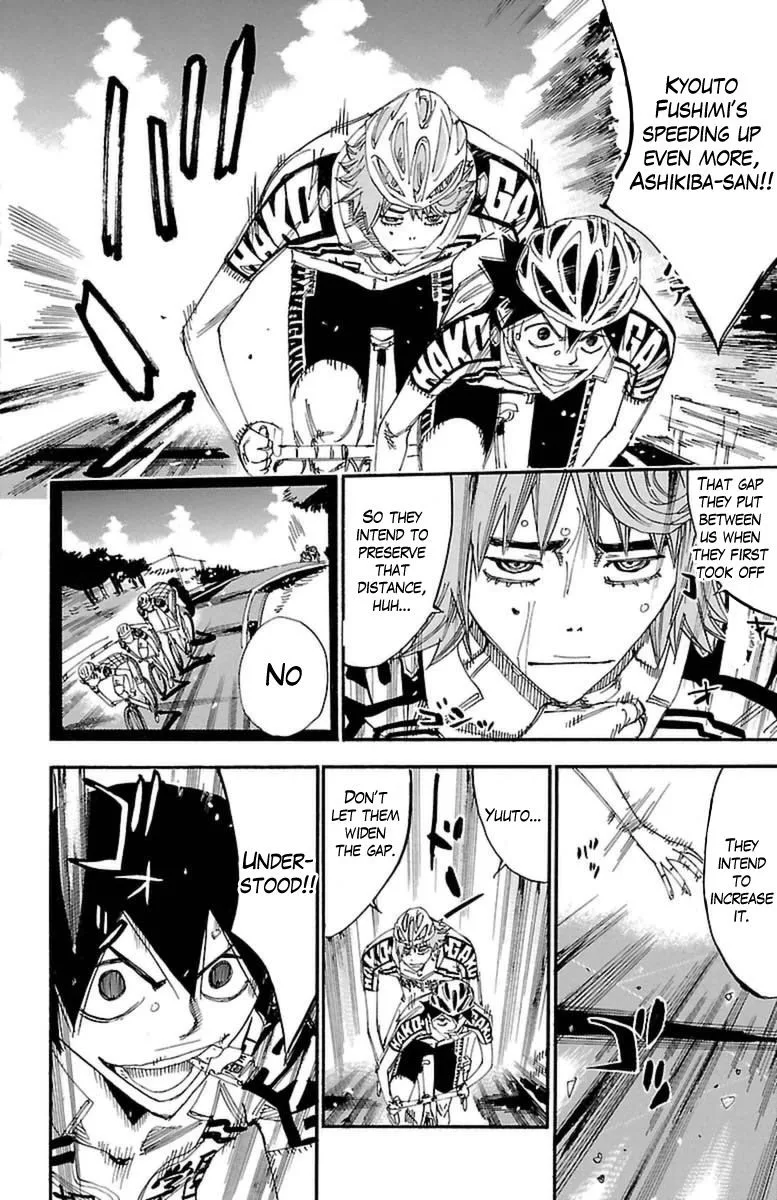 Yowamushi Pedal Chapter 395 page 9