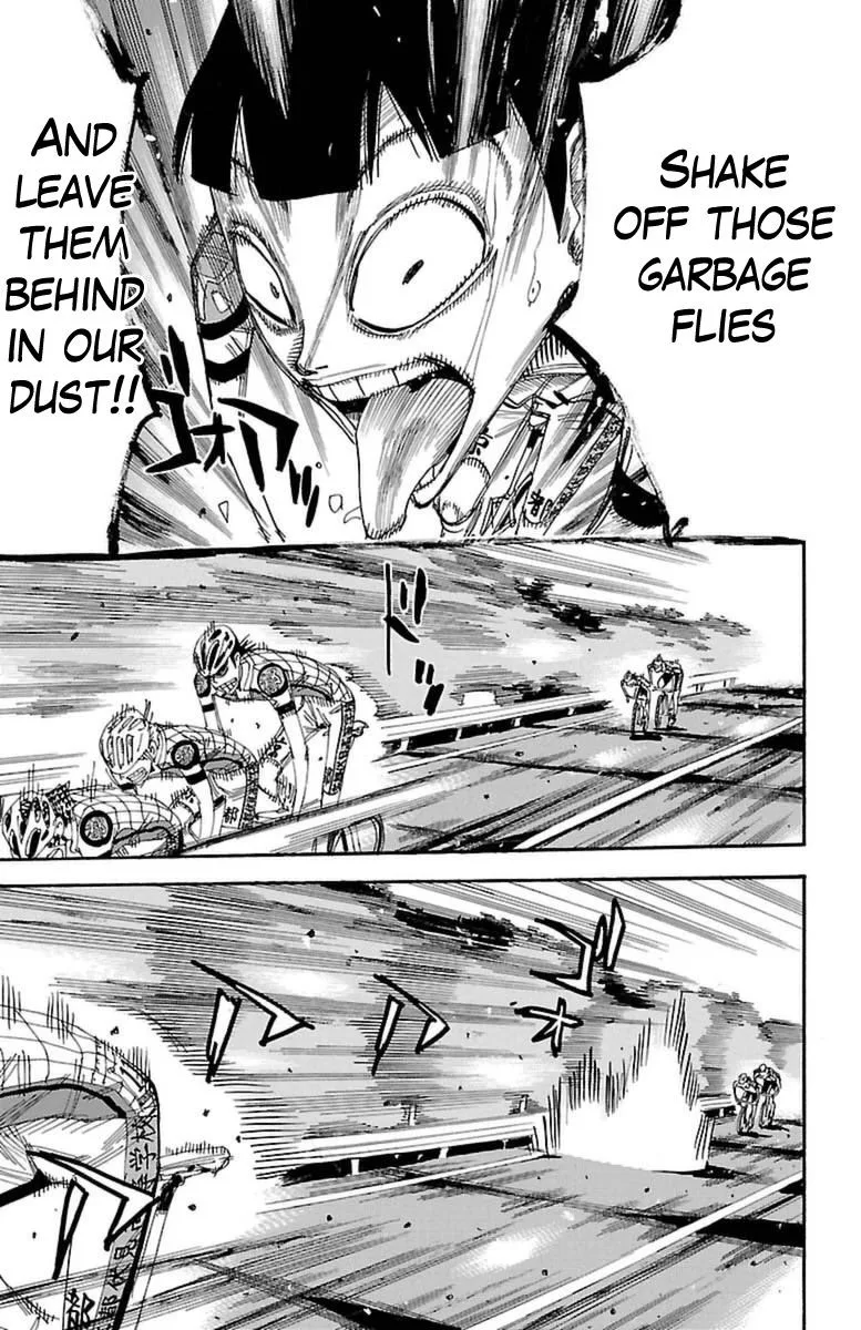 Yowamushi Pedal Chapter 395 page 8