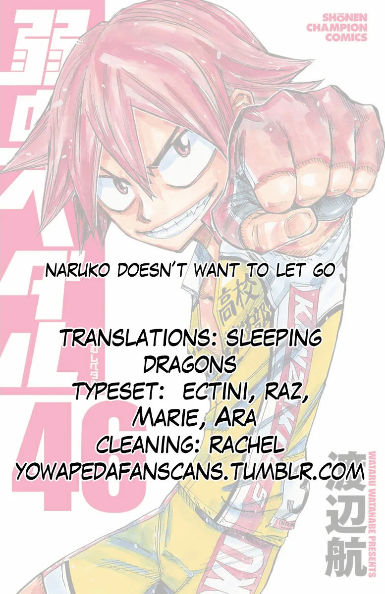 Yowamushi Pedal Chapter 395 page 22