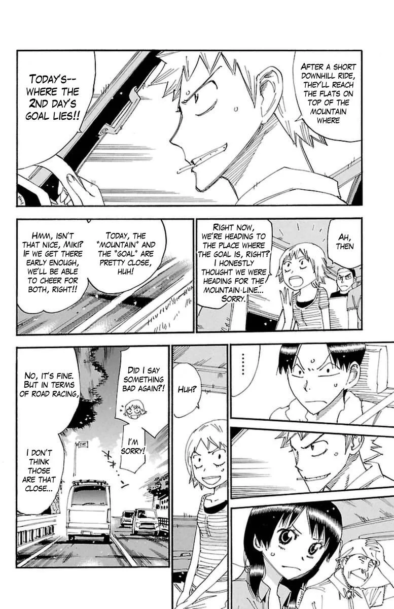 Yowamushi Pedal Chapter 395 page 2