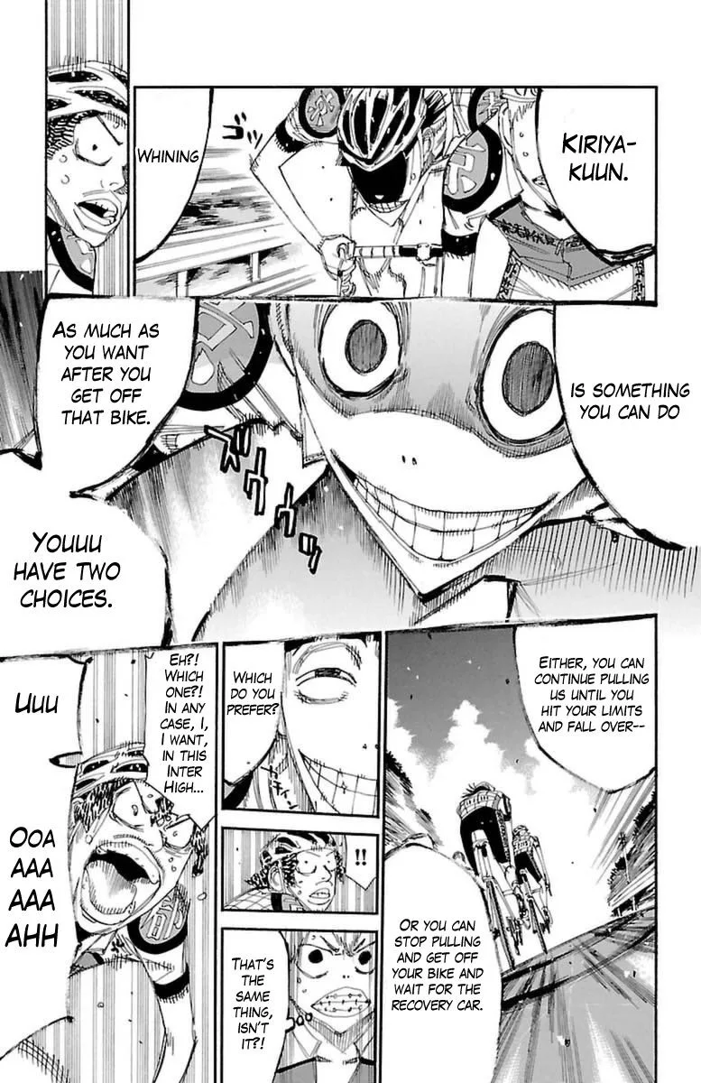 Yowamushi Pedal Chapter 395 page 12