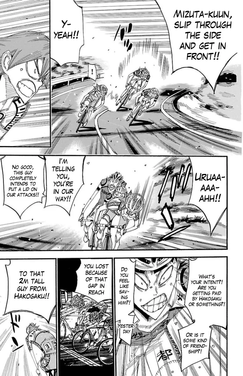 Yowamushi Pedal Chapter 396 page 15
