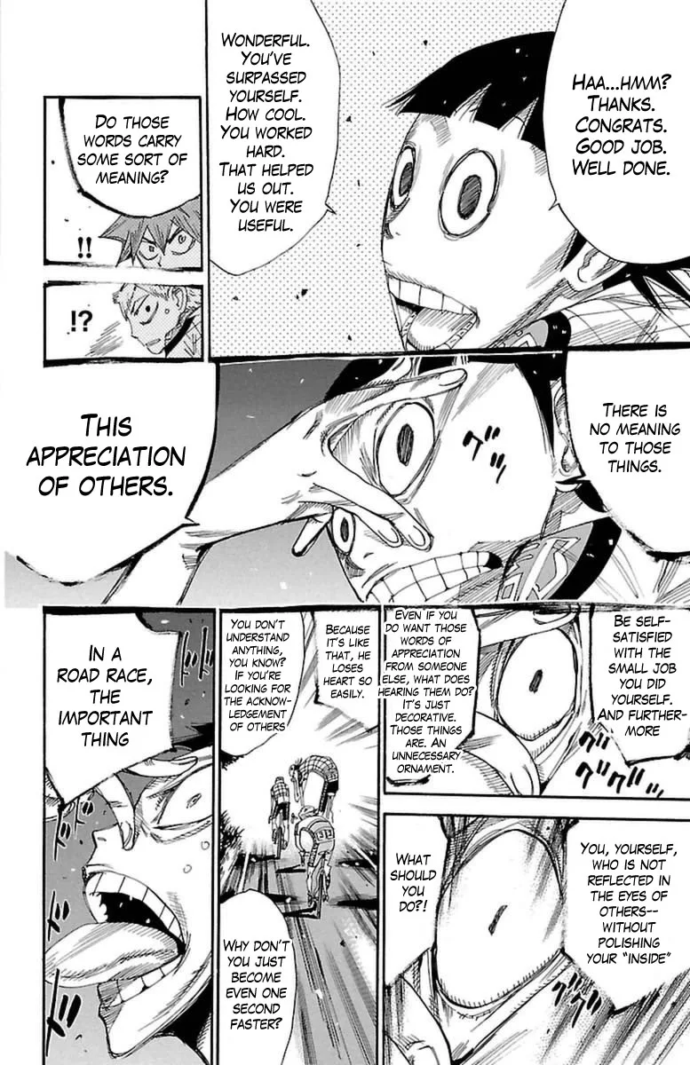 Yowamushi Pedal Chapter 396 page 8