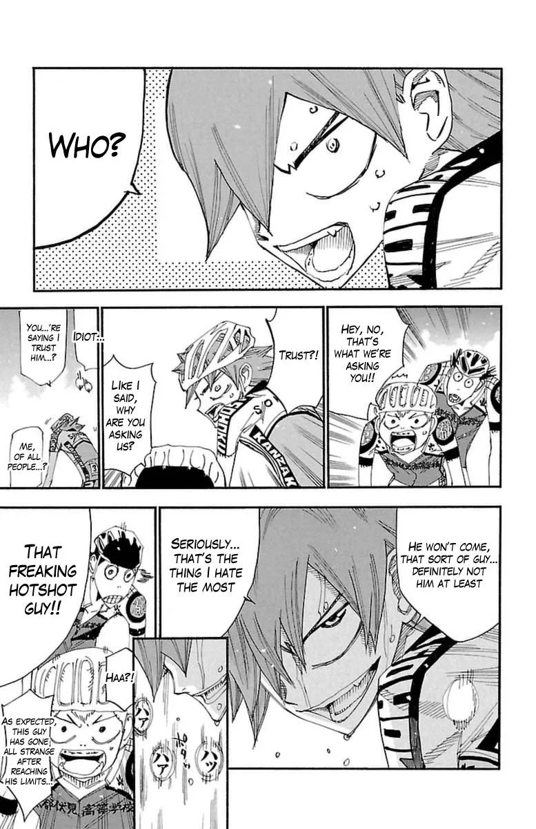 Yowamushi Pedal Chapter 397 page 8